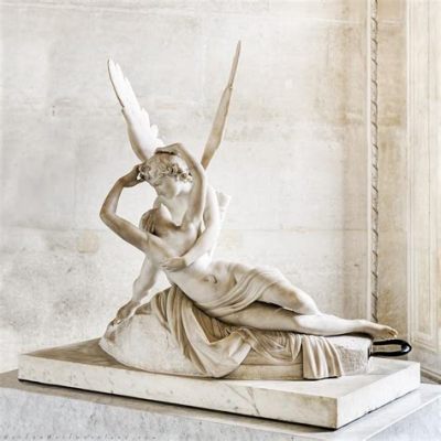  Psyche Revived by Cupid’s Kiss – A Masterpiece of Rococo Sensuality and Mythological Reinterpretation!