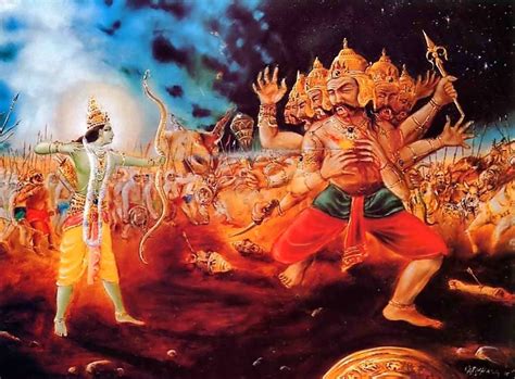 Rama's Defeat of Ravana: Enchanting Narrative & Exquisite Detailing!