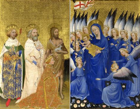  The Wilton Diptych - En mystisk och djupgående hyllning till den helige Richard!